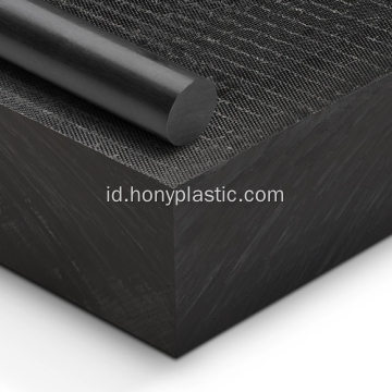 Ertalyte®tx sheet batang putih hitam